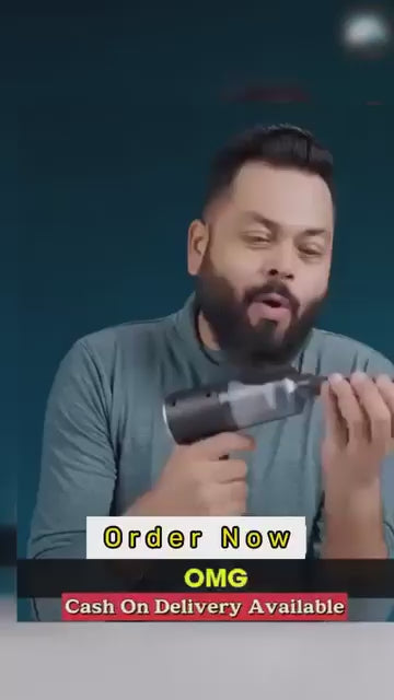 (run time 20 min)Car Vacuum Cleaner 2 in 1 Portable | Handheld Air Blower for Cleaning Dust 12W High-Power Vacuum Cleaner Home, Best Car Accessories 2025, Vacuum Cleaner for Car Use, Car Cleaning Kit